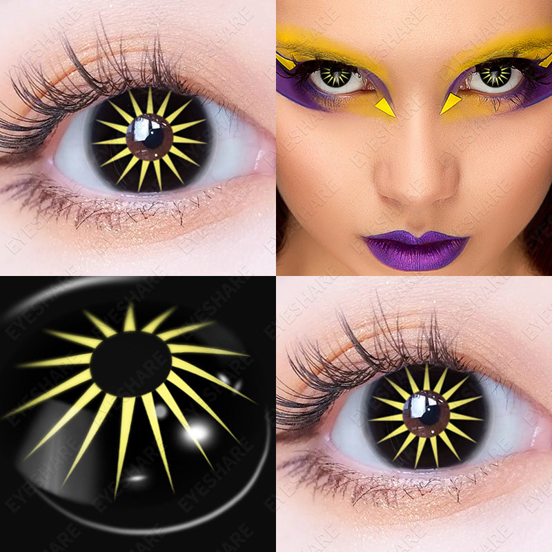 Cosplay HD34-YELLLOW 14,5 mm 1 par | 1 año