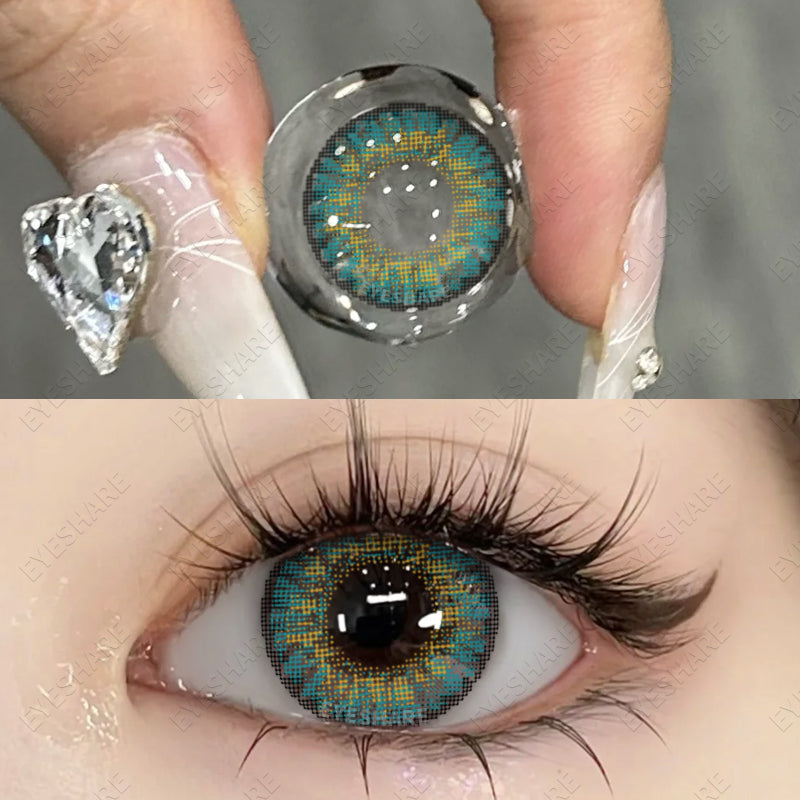3TONE Turquesa 14,5 mm 1 par | 1 año