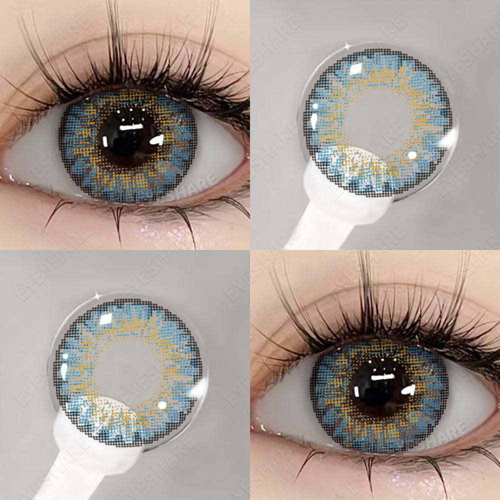 3TONE Azul 14,5 mm 1 par | 1 año