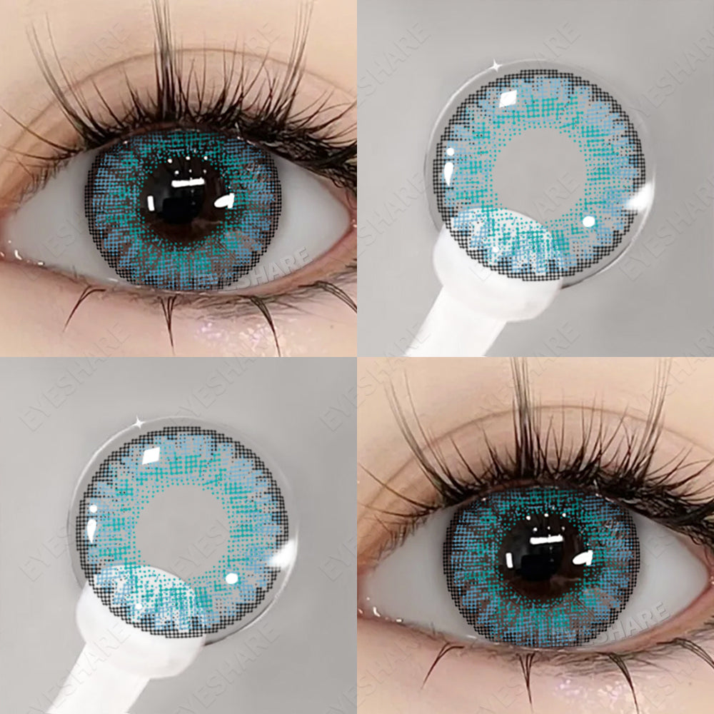 3TONE Brilliant-Blue 14,5 mm 1 par | 1 año