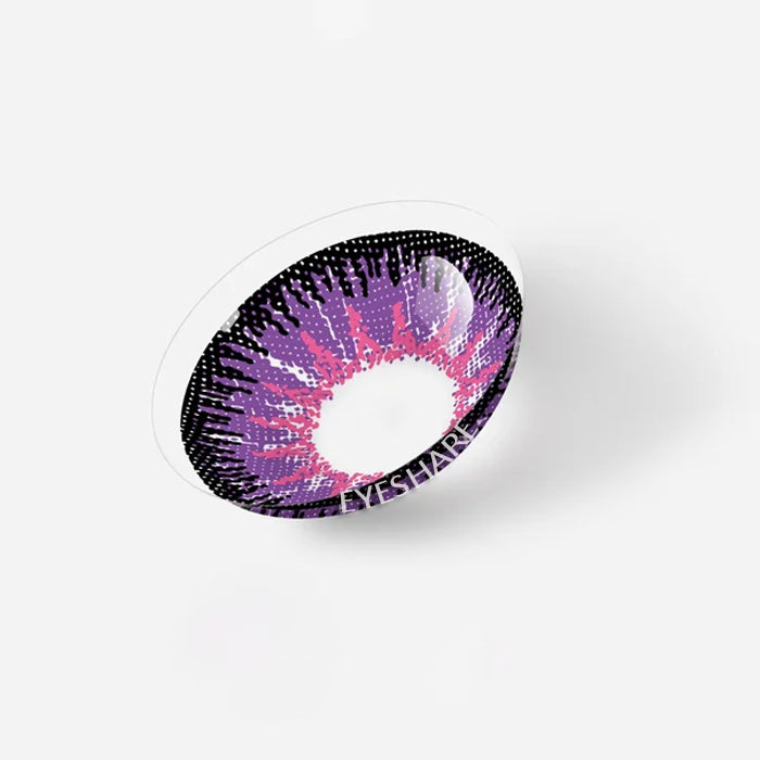 Cosplay AYY Purple 14.5mm 1 Pair | 1 Year