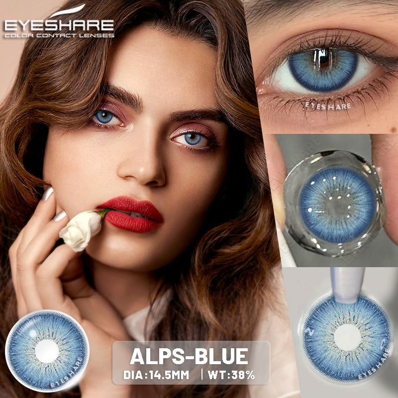 Azul Alpes 14,5 mm 1 par | 1 año