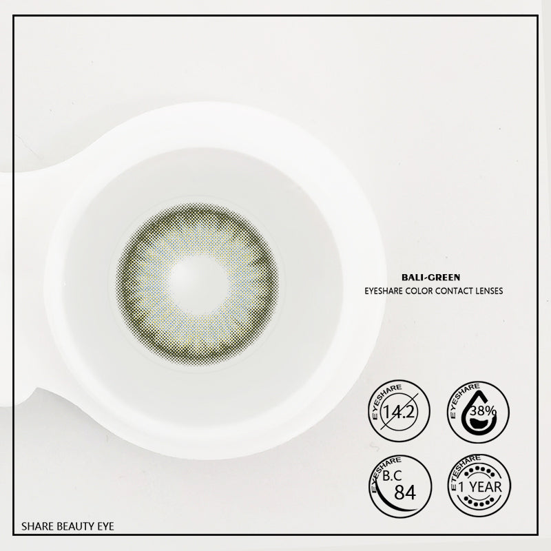 Bali Green 14,2 mm 1 par | 1 año