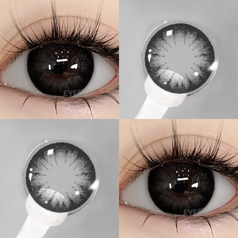 Beautyeye Black 14,5 mm 1 par | 1 año