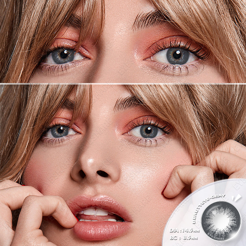 Beautyeye Gray 14,5 mm 1 par | 1 año