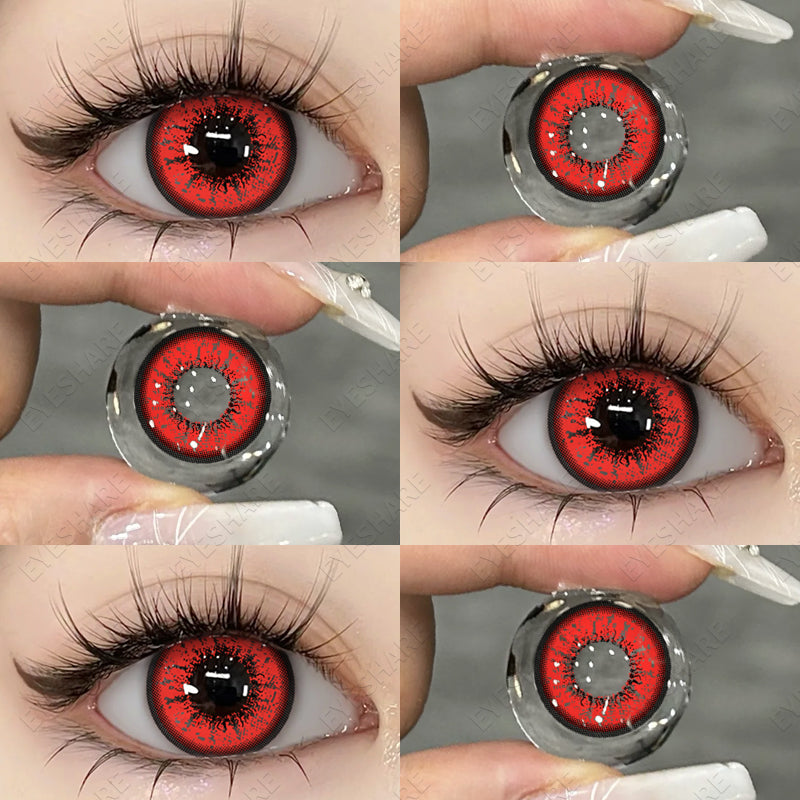 Cosplay Bella Red 14,5 mm 1 par | 1 año