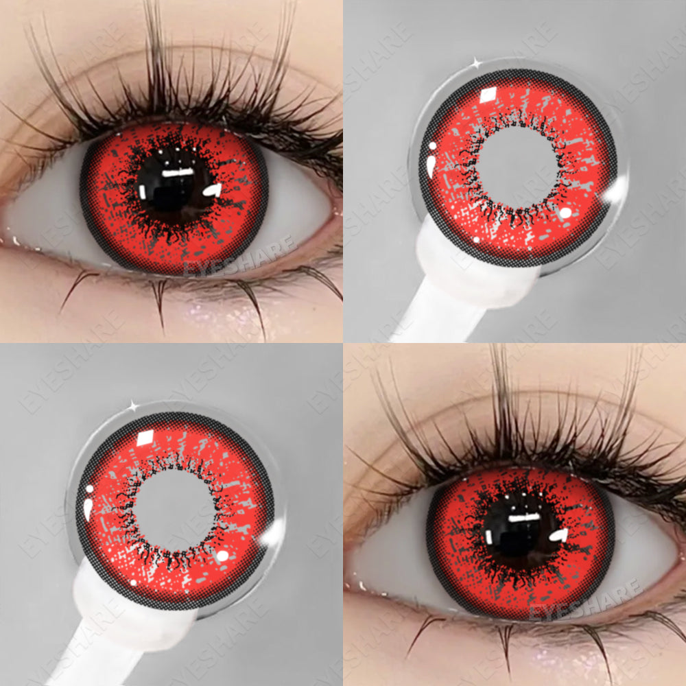 Cosplay Bella Red 14,5 mm 1 par | 1 año
