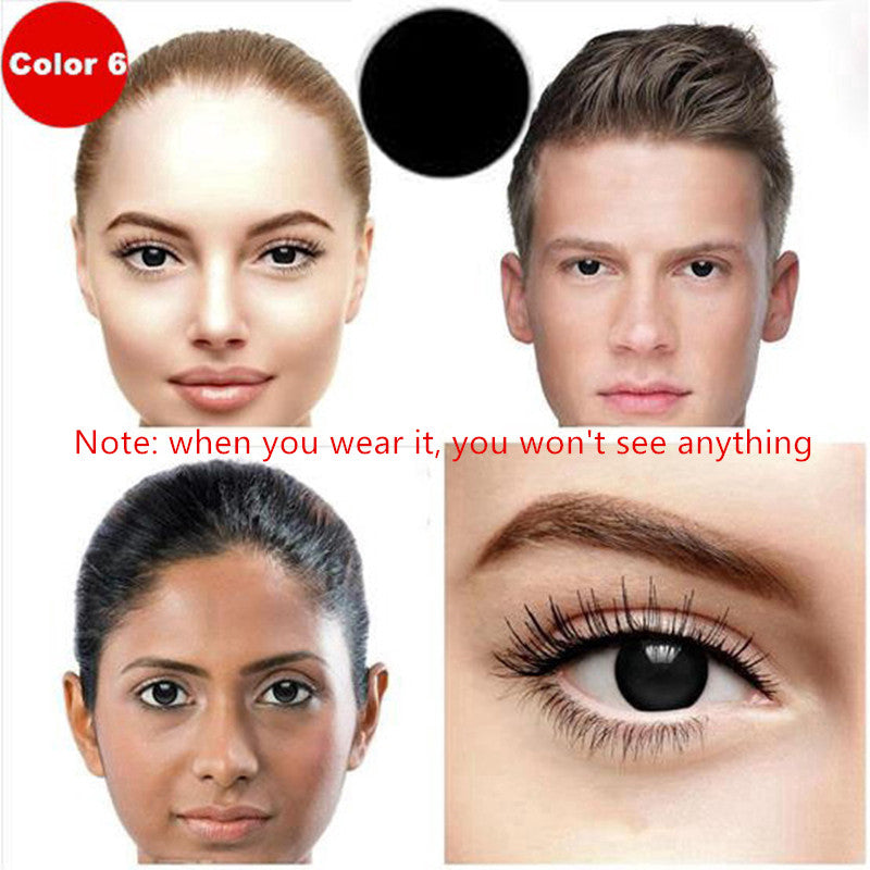 Cosplay BLIND Black 14.5mm 1 Pair | 1 Year