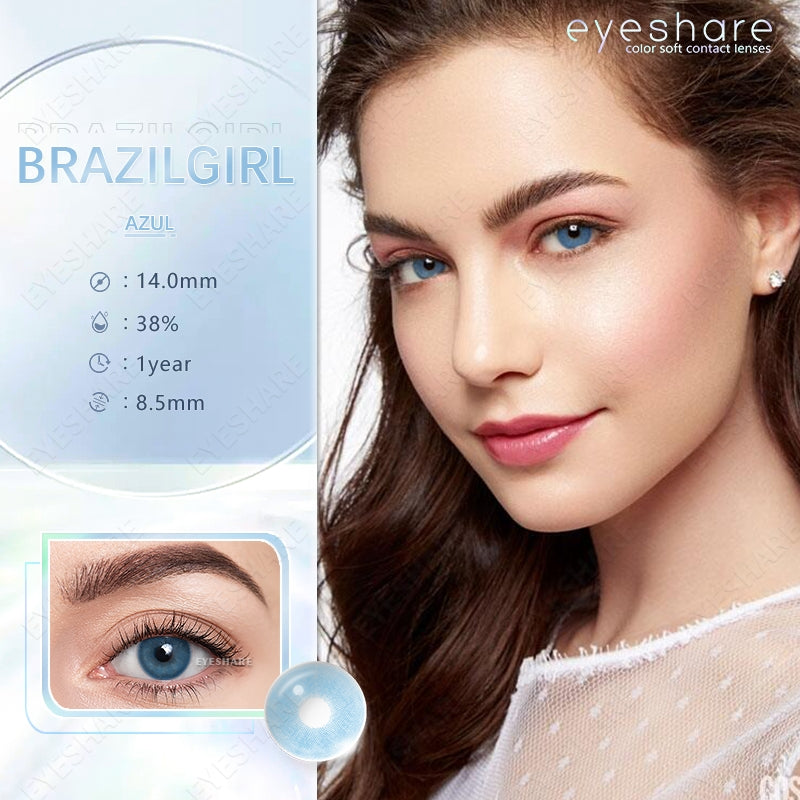 Brazilgirl Azul 14,0 mm 1 par | 1 año