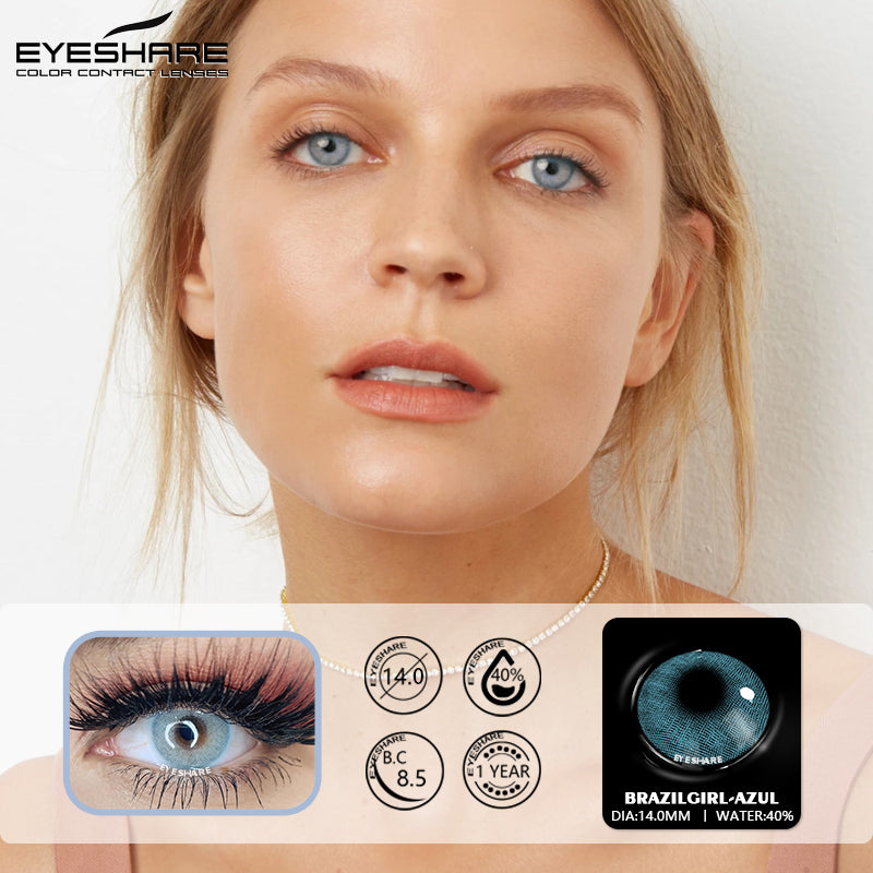 Brazilgirl Azul 14,0 mm 1 par | 1 año
