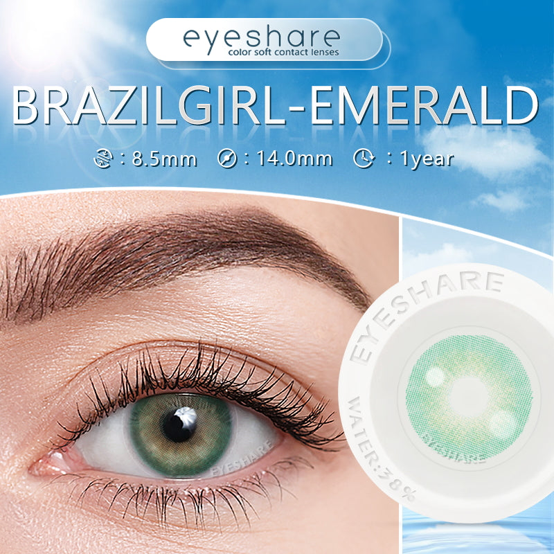Brazilgirl Emarald 14,0 mm 1 par | 1 año