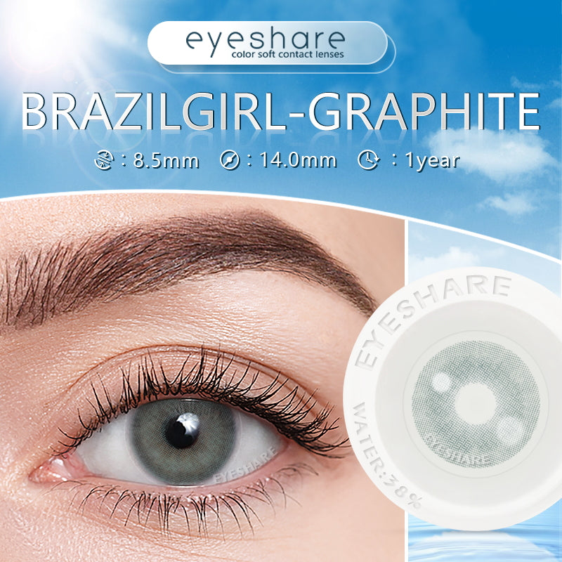 Brazilgirl Graphite 14,0 mm 1 par | 1 año