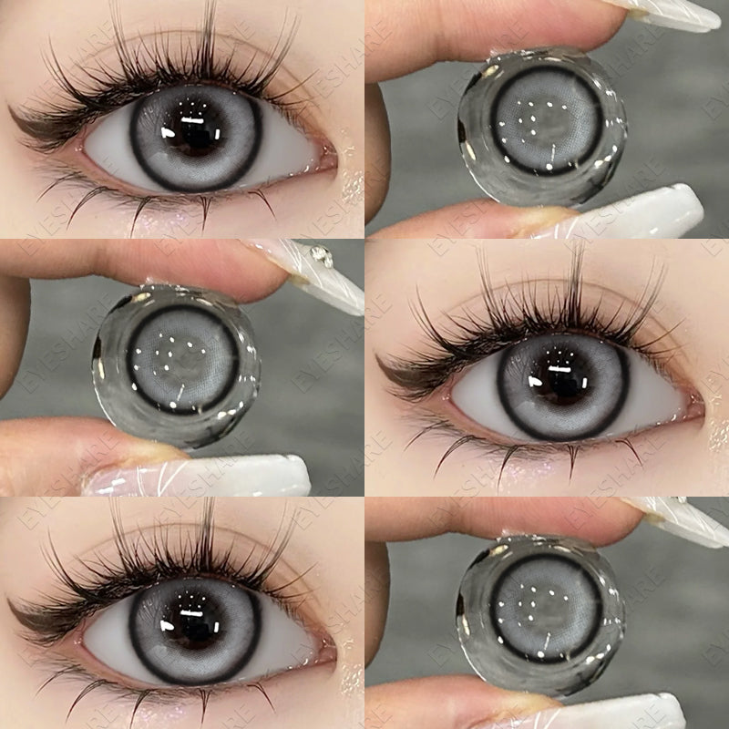 Burbuja gris 14,5 mm 1 par | 1 año
