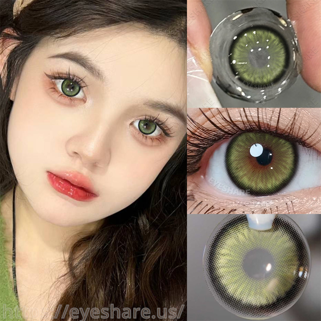 Diamante verde 14,5 mm 1 par | 1 año