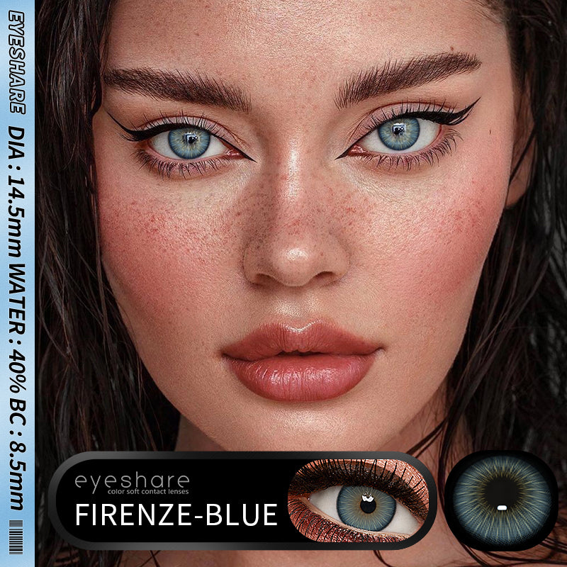Firenze Blue 14,5 mm 1 par | 1 año
