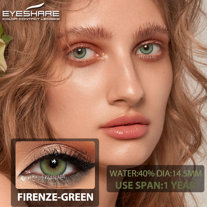 Firenze Green 14,5 mm, 1 par | 1 año