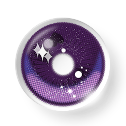 Cosplay HD35 Purple 14,5 mm 1 par | 1 año