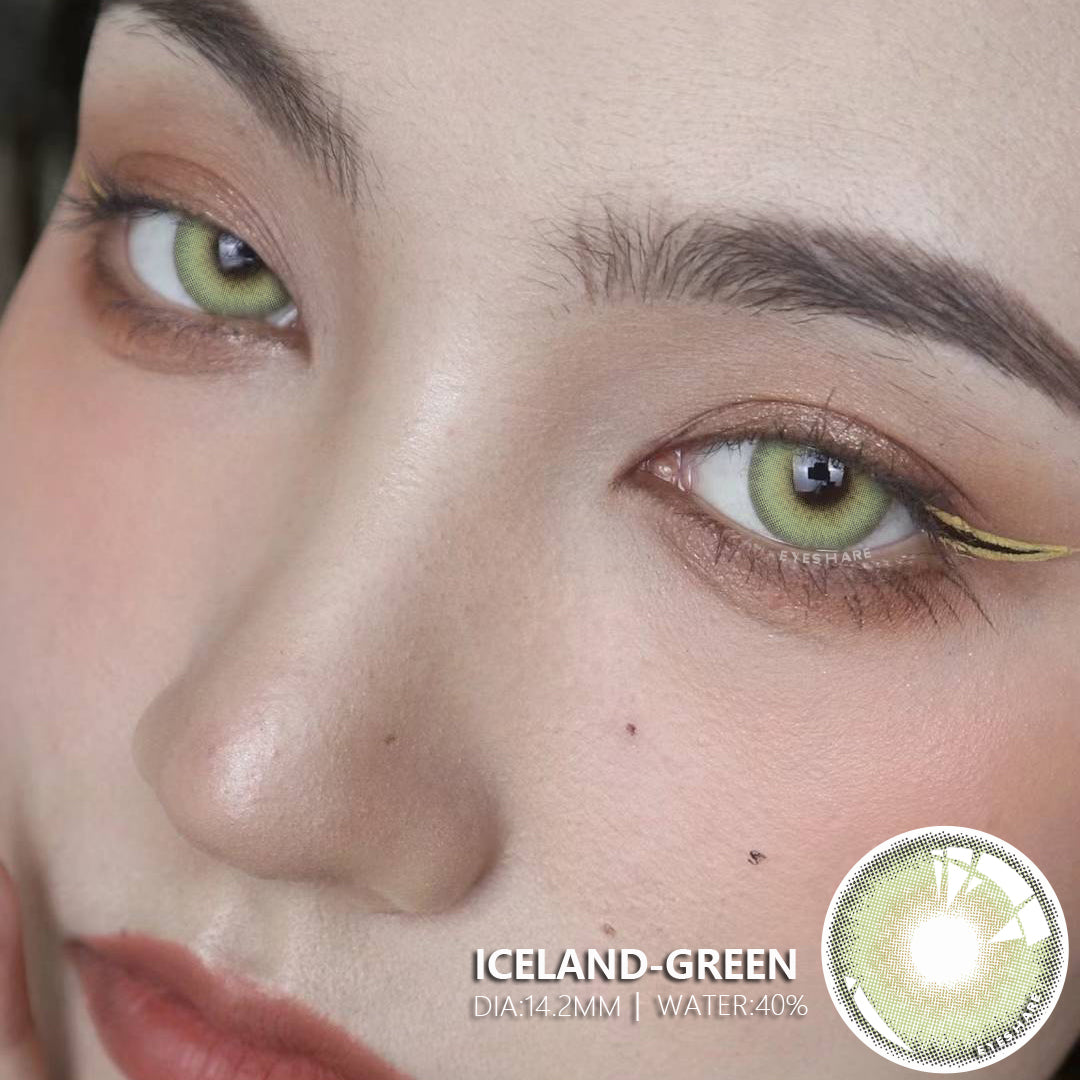 Verde Islandia 14,2 mm 1 par | 1 año