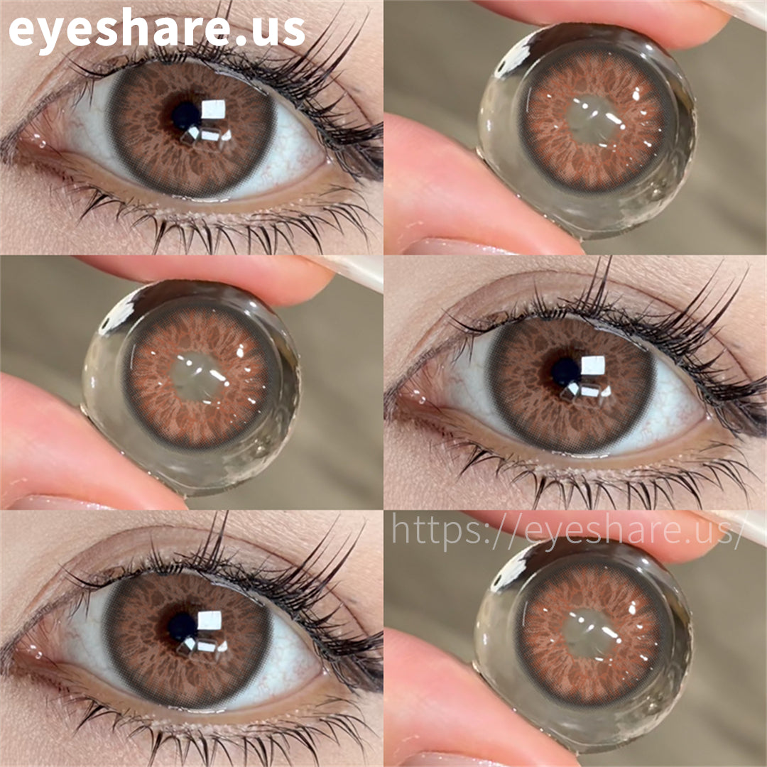 Lucerne Brown 14.5mm 1 Pair | 6 Months