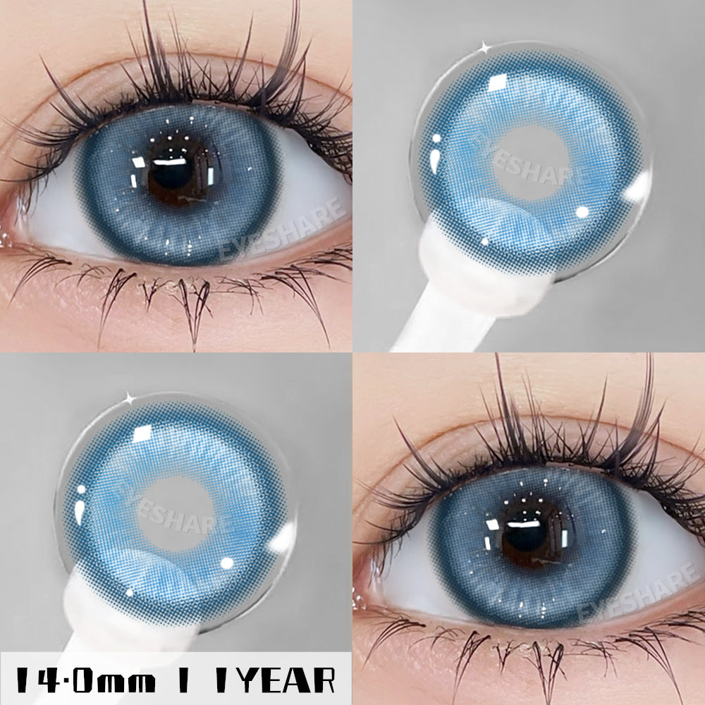 Lentes NEBULA-RED Anime Halloween Cosplay 14.0mm
