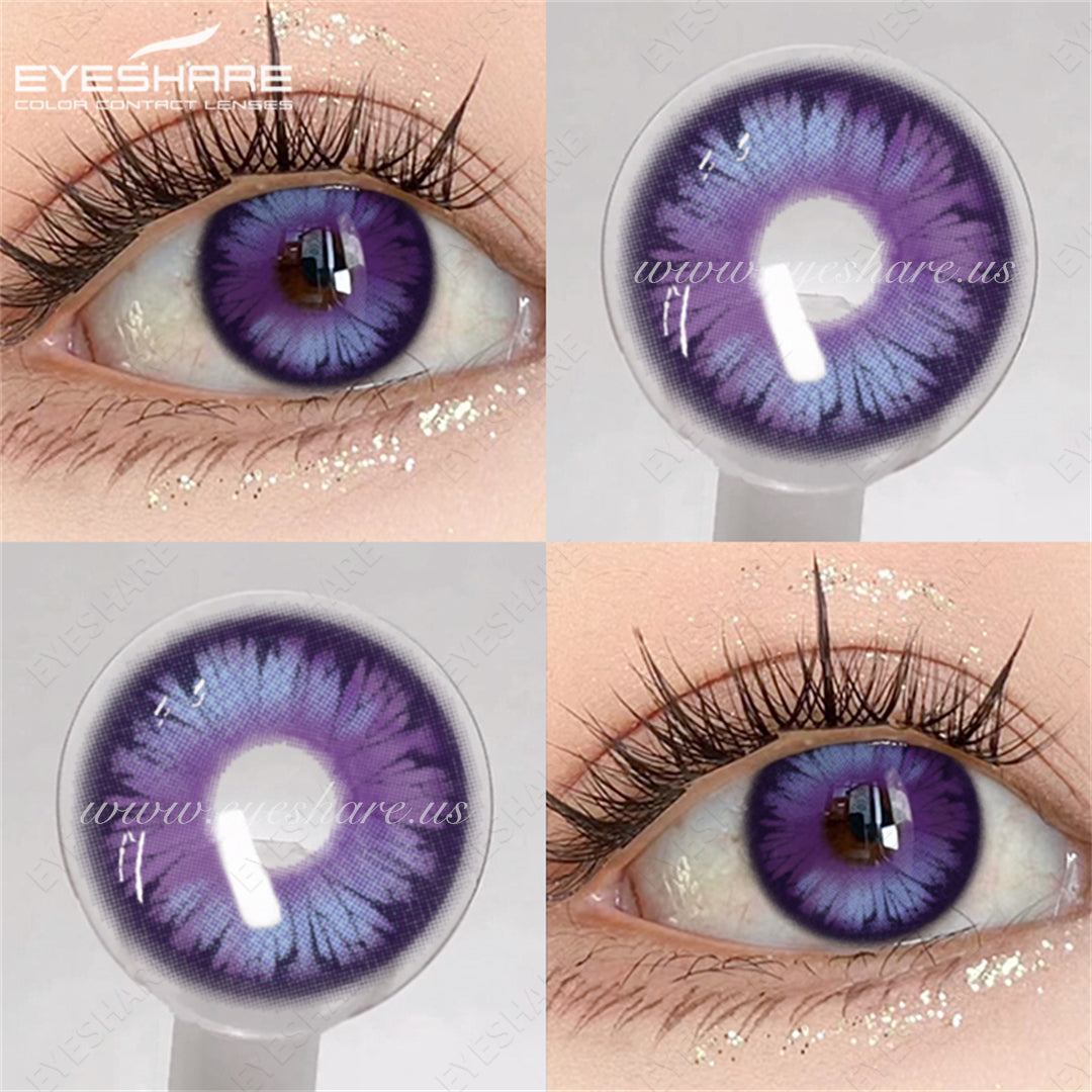 Lentes NEBULA-RED Anime Halloween Cosplay 14.0mm