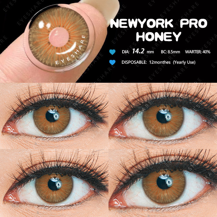 NewYork Honey 14,2 mm 1 par | 1 año