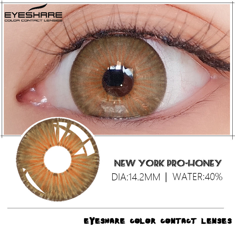 NewYork Hazel 14,2 mm, 1 par | 1 año