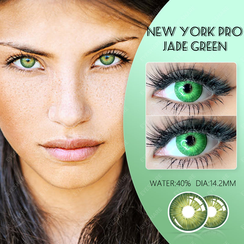 NewYork Jade Green 14,2 mm 1 par | 1 año