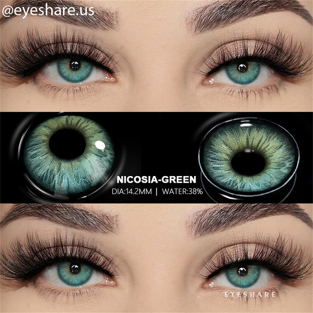 Nicosia Green 14,2 mm 1 par | 1 año