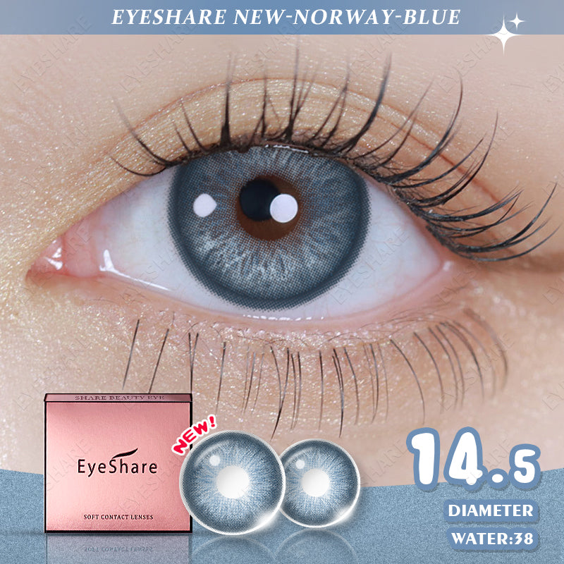 Norway Blue 14.5mm 1 Pair | 1 Year