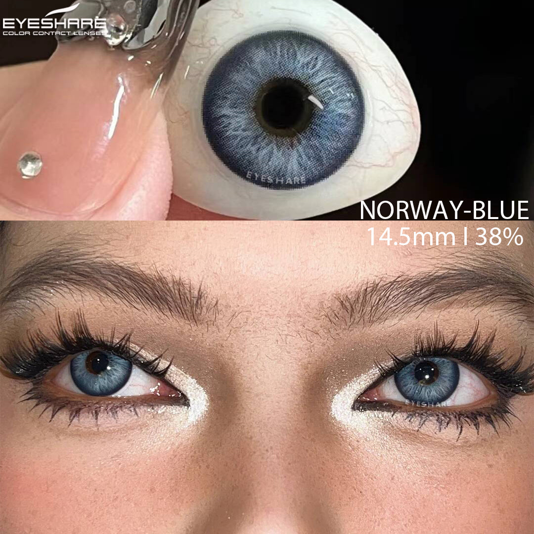 Norway Blue 14.5mm 1 Pair | 1 Year