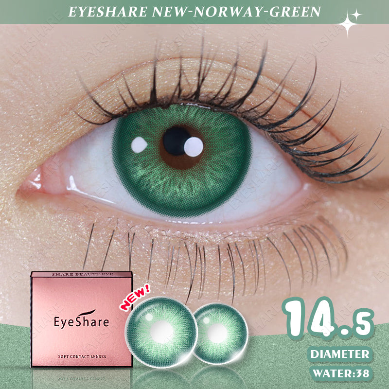 Verde noruego 14,5 mm 1 par | 1 año