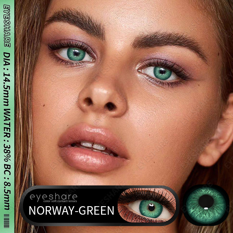 Verde noruego 14,5 mm 1 par | 1 año