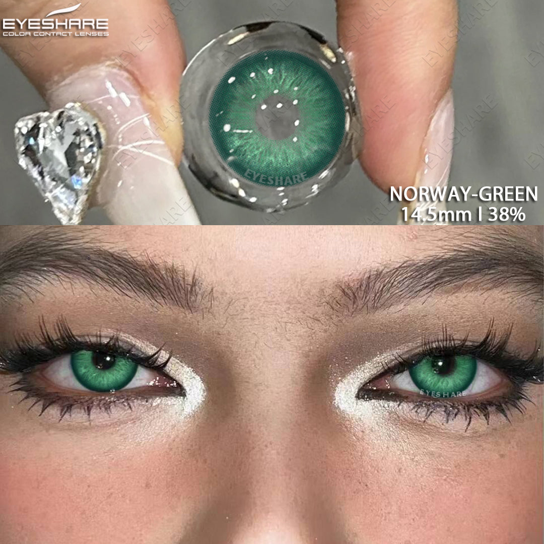 Verde noruego 14,5 mm 1 par | 1 año