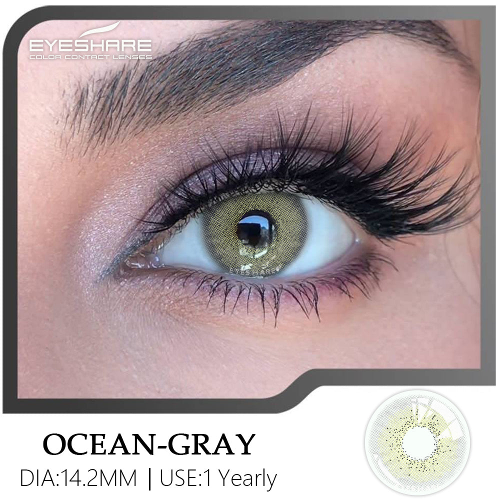 Gris océano, 14,2 mm, 1 par | 1 año