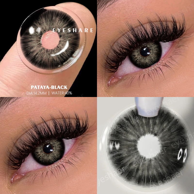 Pattaya Black 14,2 mm 1 par | 1 año