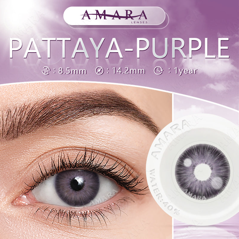 Pattaya Purple 14,2 mm 1 par | 1 año