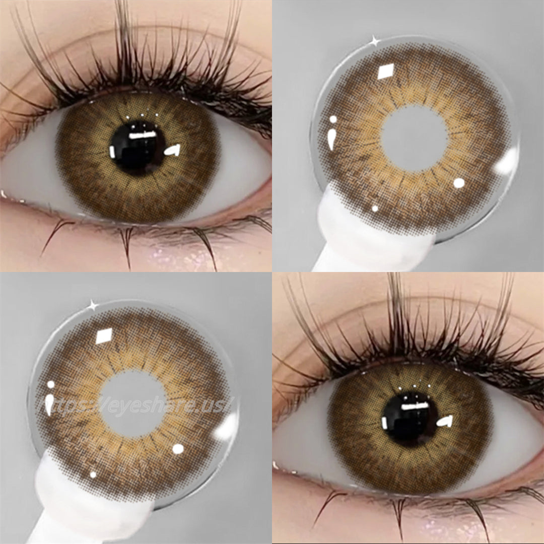 Riyadh Brown 14.5mm 1 Pair | 6 Months