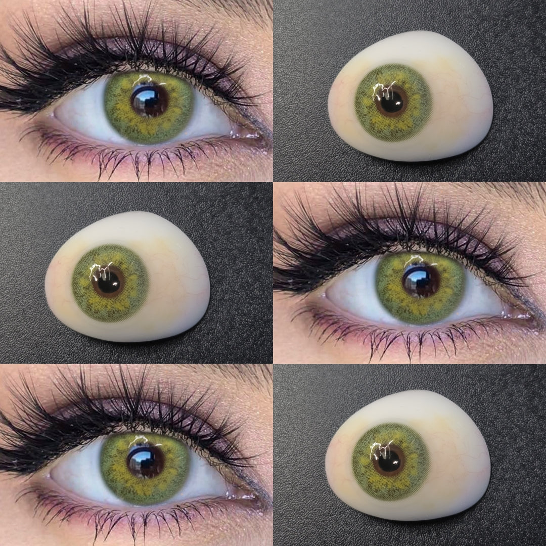 Russiagirl VERDE 14,0 mm 1 par | 1 año