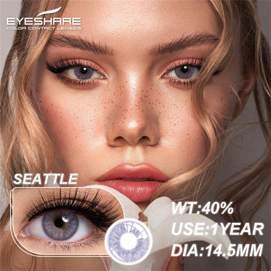Seattle VioletGray 14,5 mm 1 par | 1 año