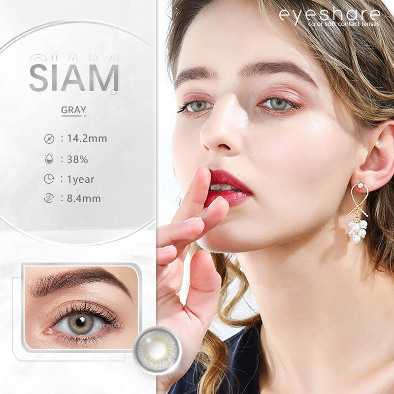 Gris Siam 14,2 mm 1 par | 1 año