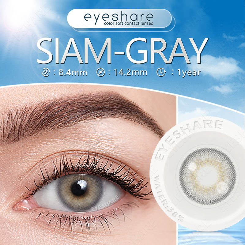 Gris Siam 14,2 mm 1 par | 1 año