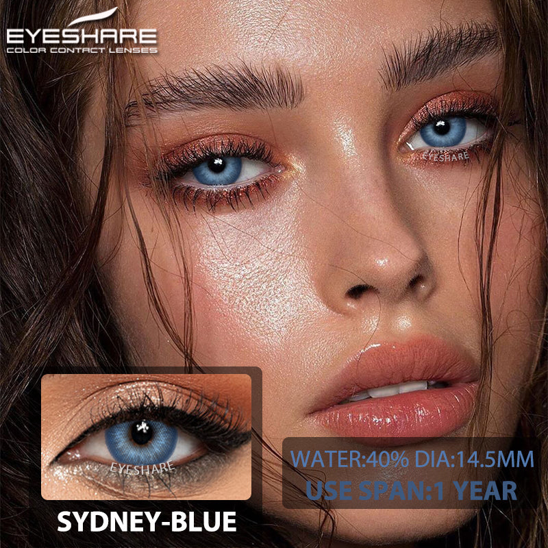 Sydney Blue 14,5 mm, 1 par | 1 año