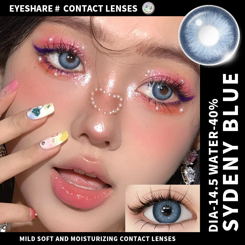 Sydney Blue 14,5 mm, 1 par | 1 año