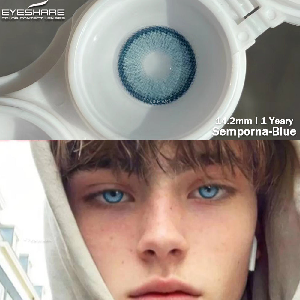 Semporna Azul 14,2 mm 1 par | 1 año