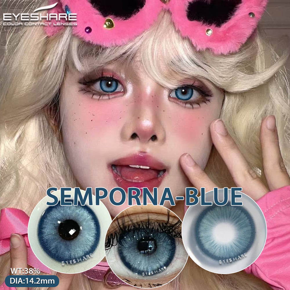 Semporna Azul 14,2 mm 1 par | 1 año