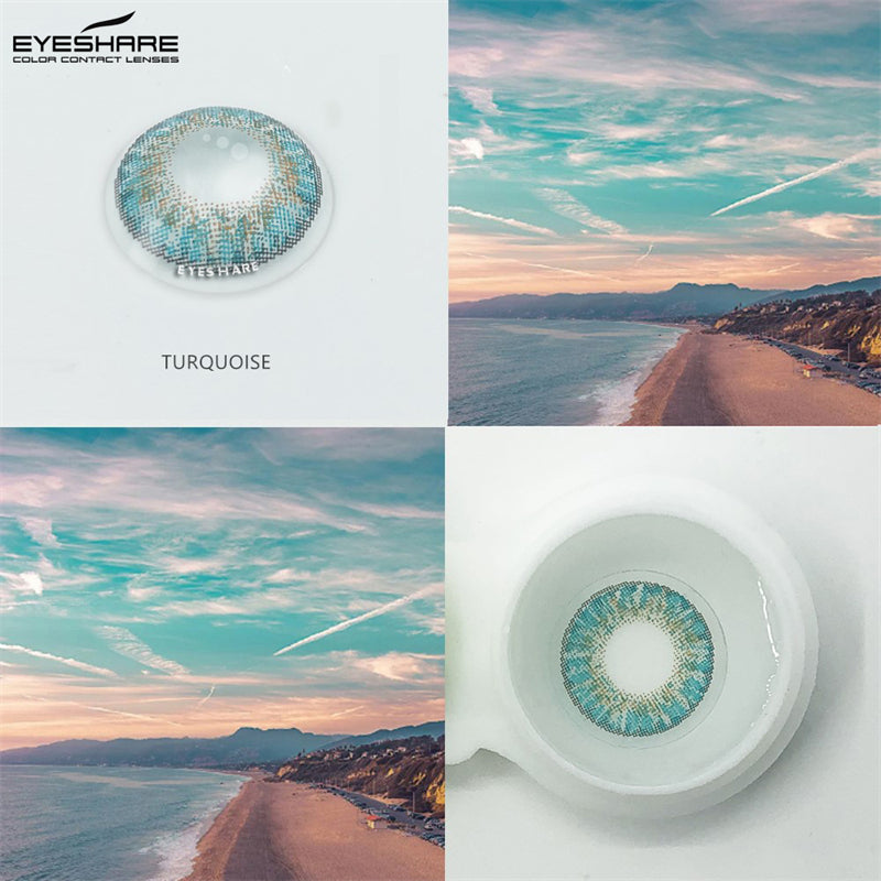 3TONE Turquesa 14,5 mm 1 par | 1 año