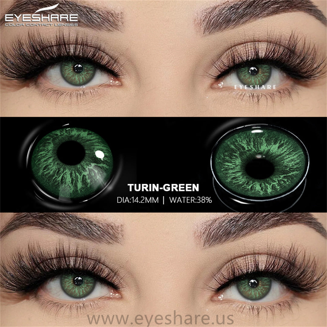 Turín Verde 14,2 mm 1 par | 1 año