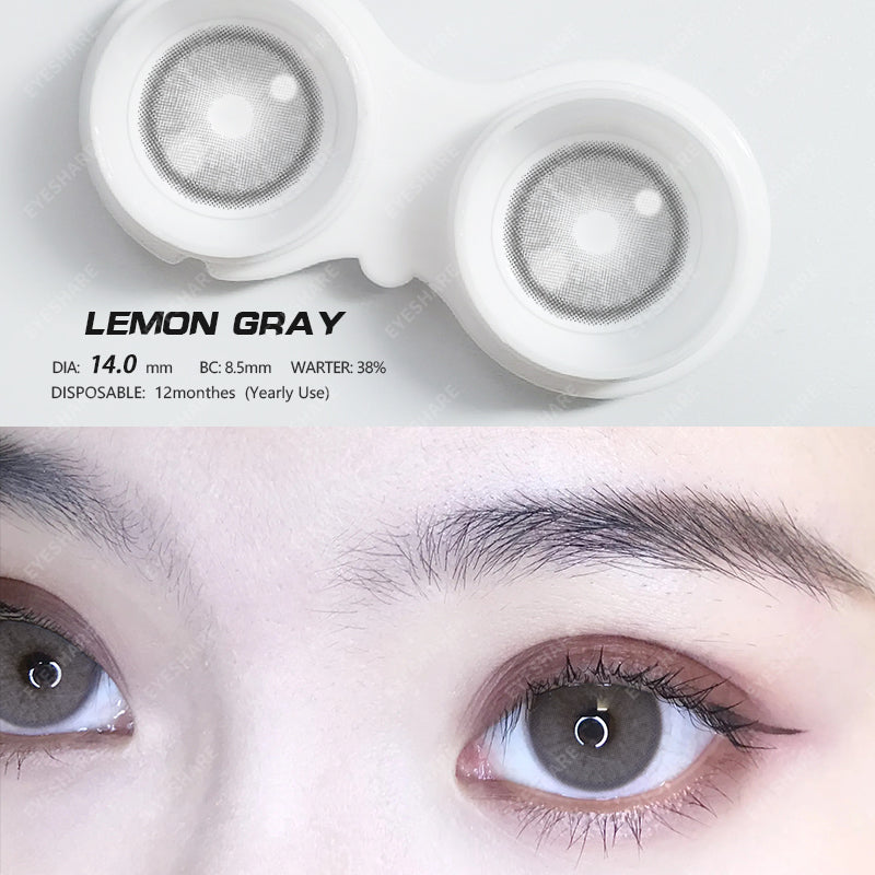 Gris limón 14,2 mm 1 par | 1 año