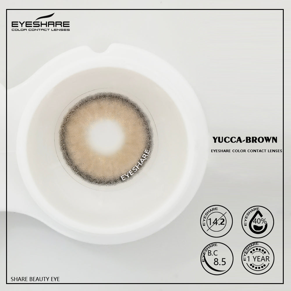 Yucca Brown 14,0 mm 1 par | 1 año